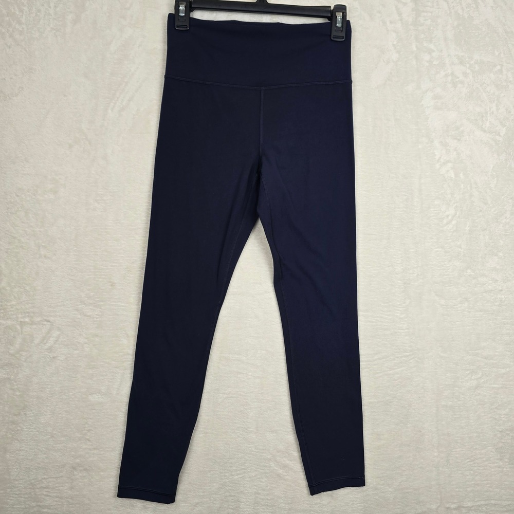 Athleta Ultra High Rise Elation 7/8 Tight Leggings Navy Blue Small 599750-03